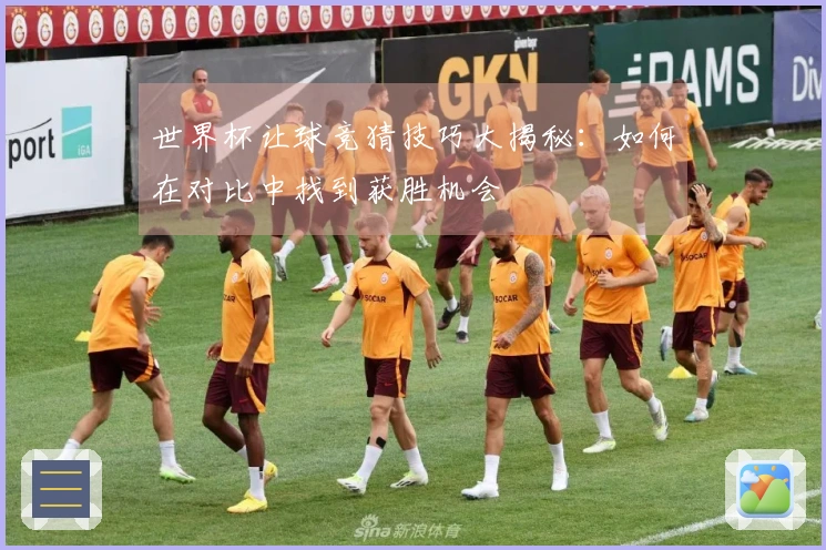 世界杯让球竞猜技巧大揭秘：如何在对比中找到获胜机会